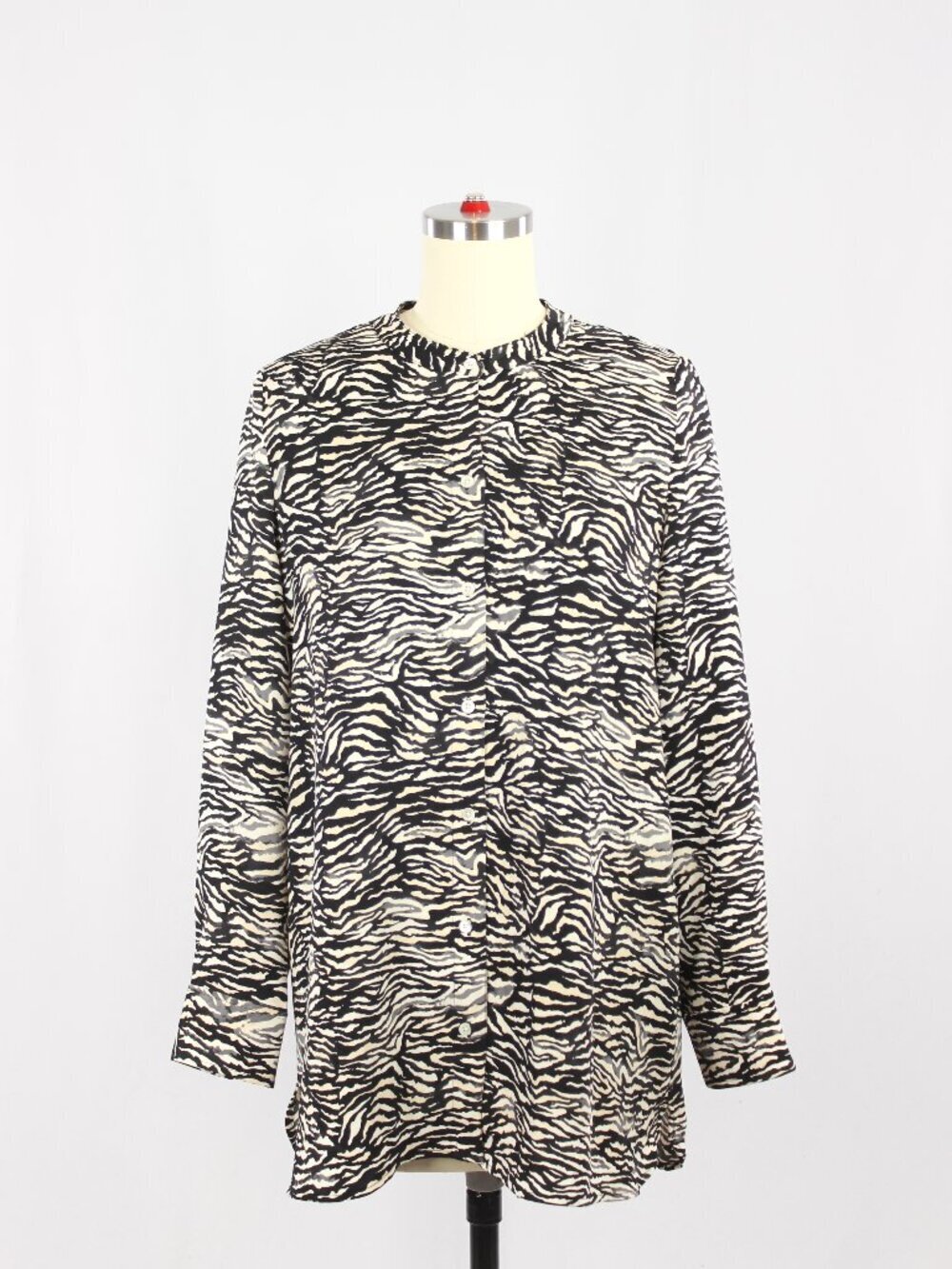 Aritzia LITTLE MOON Paloma Printed Button Up Shirt Blouse, Size XS